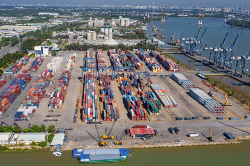 K‏‏hu công nghiệp ‏‏có đến 3 cảng quốc tế, rộng nhất ‏‏TP. HCM